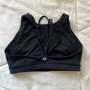 Lululemon Black Sports Bra
